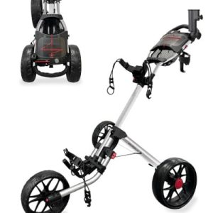 caddytek 3 hjuls golf tryckvagn lyxig fyrfaldig kompakt tryck och dragbar hopfällbar caddylit 15,3 V2 silver. 705911790636 caddytek 3 hjuls golf tryckvagn lyxig fyrfaldig kompakt tryck och dragbar hopfällbar caddylit 15,3 V2 silver. 705911790636