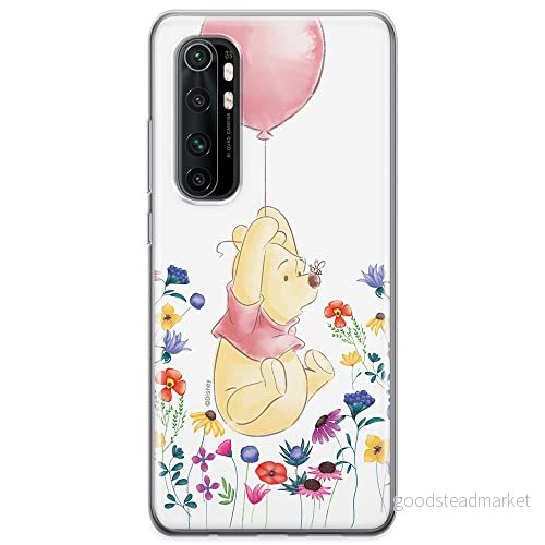 ERT GROUP mobiltelefonfodral för Xiaomi MI NOTE 10 Lite originalt och officiellt licensierat Disney mönster Winnie the Pooh and friends 028, fodral tillverkad av TPU plast 5904805586460