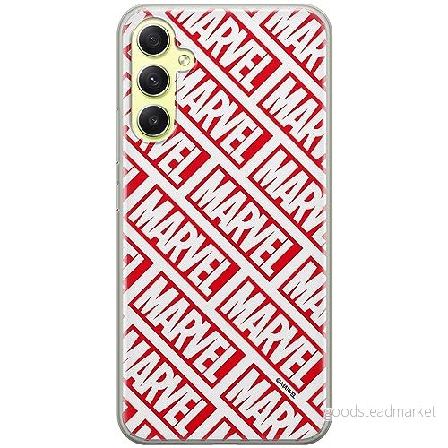 ERT GROUP mobiltelefonfodral för Samsung A34 5G originalt och officiellt licensierat Marvel mönster 012 optimalt anpassad till formen på mobiltelefonen, fodral tillverkad av TPU plast 5905511787462