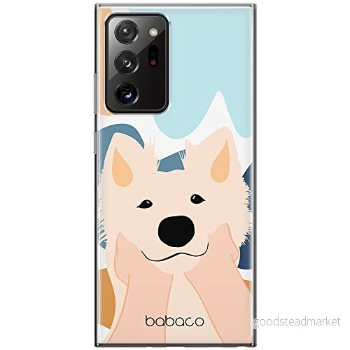 ERT GROUP mobiltelefonfodral för Samsung GALAXY NOTE 20 ULTRA originalt och officiellt licensierat Babaco mönster Dogs 009 anpassad till formen på mobiltelefonen, fodral tillverkad av TPU plast 5905131045799