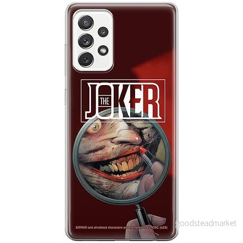 ERT GROUP mobiltelefonfodral för Samsung A73 5G originalt och officiellt licensierat DC mönster Joker 022 optimalt anpassad till formen på mobiltelefonen, fodral tillverkad av TPU plast 5905795056629