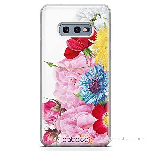 ERT GROUP mobiltelefonfodral för Samsung S10e originalt och officiellt licensierat Babaco mönster Flowers 056 optimalt anpassad till formen på mobiltelefonen, fodral tillverkad av TPU plast 5905131358516