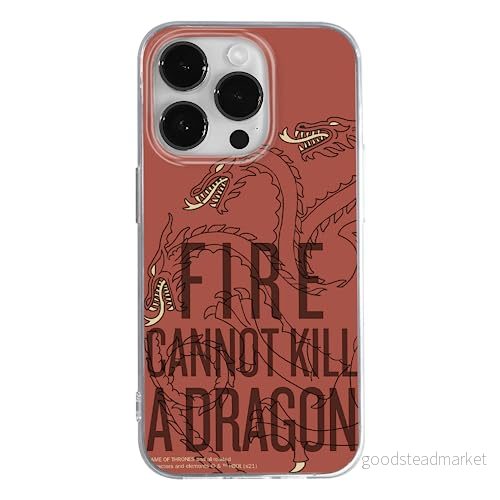ERT GROUP mobiltelefonfodral för Apple Iphone 14 PRO MAX originalt och officiellt licensierat Game of Thrones mönster 015, fodral tillverkad av TPU plast 5905131943019
