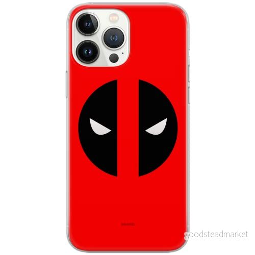 ERT GROUP mobiltelefonfodral för Samsung A50/A50s/A30s originalt och officiellt licensierat Marvel mönster Deadpool 004 Vit anpassad till formen på mobiltelefonen, fodral tillverkad av TPU plast 5902980860955