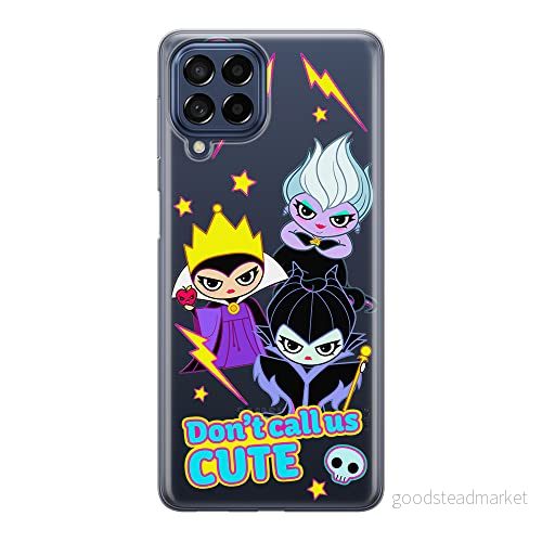 ERT GROUP mobiltelefonfodral för Samsung M33 5G originalt och officiellt licensierat Disney mönster Villains 003 optimalt anpassad till formen på mobiltelefonen, gedeeltelijk transparant 5905511340506