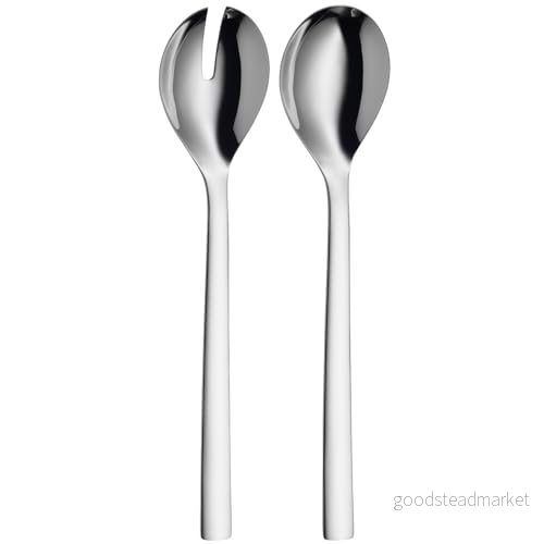 WMF Salladsserveringsset 2 delar nuova Cromargan rostfritt stål 18/10 borstad 4000530669223