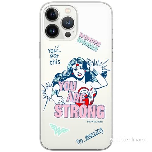 ERT GROUP mobiltelefonfodral för Samsung A01 originalt och officiellt licensierat DC mönster Wonder Woman 025 optimalt anpassad till formen på mobiltelefonen, gedeeltelijk transparant 5903932932393