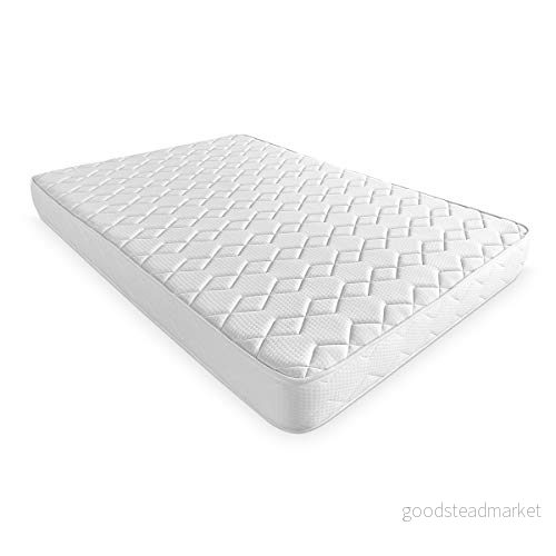 Duérmete Online Sena Reversibel Memory Skum Madrass Fast och bekväm Medelhög fasthet Vinter/sommar sida, Vit, 80x180 8445355021621
