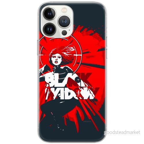 ERT GROUP mobiltelefonfodral för Samsung S10 originalt och officiellt licensierat Marvel mönster Black Widow 005 Vit optimalt anpassad till formen på mobiltelefonen, fodral tillverkad av TPU plast 5903537659466