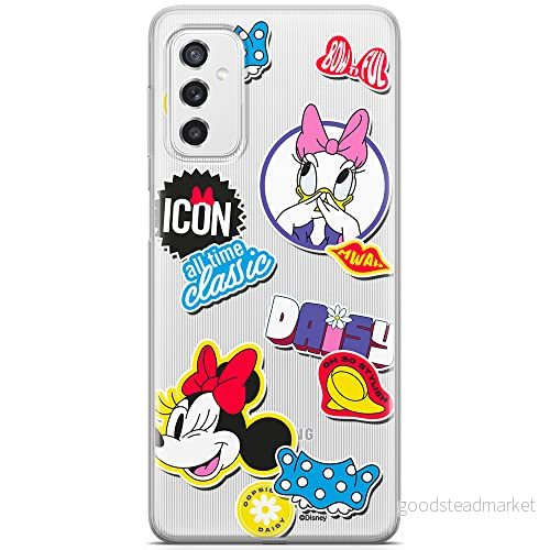 ERT GROUP mobiltelefonfodral för Samsung M52 5G originalt och officiellt licensierat Disney mönster Minnie 067 optimalt anpassad till formen på mobiltelefonen, gedeeltelijk transparant 5905131812247