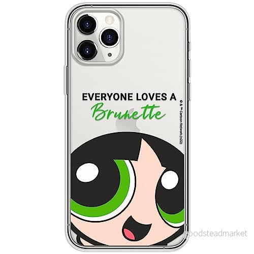ERT GROUP mobiltelefonfodral för Iphone 11 PRO MAX originalt och officiellt licensierat The Powerpuff Girls mönster 013, gedeeltelijk transparant 5905511962180