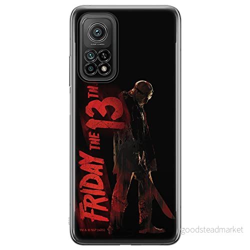 ERT GROUP mobiltelefonfodral för Xiaomi MI 10 LITE originalt och officiellt licensierat Horror mönster Friday the 13th 011 anpassad till formen på mobiltelefonen, fodral tillverkad av TPU plast 5905511105549