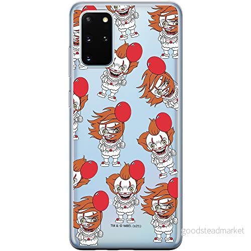 ERT GROUP mobiltelefonfodral för Samsung S20 PLUS / S11 originalt och officiellt licensierat Horror mönster It 007 optimalt anpassad till formen på mobiltelefonen, gedeeltelijk transparant 5905131960146