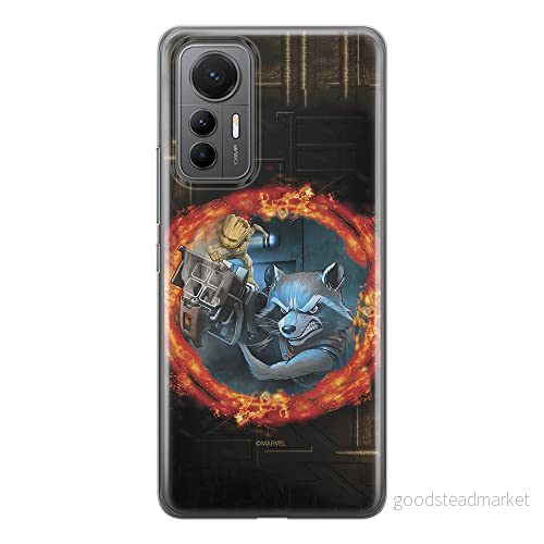 ERT GROUP mobiltelefonfodral för Xiaomi 12 LITE originalt och officiellt licensierat Marvel mönster Guardians of the Galaxy 008, fodral tillverkad av TPU plast 5905511498511