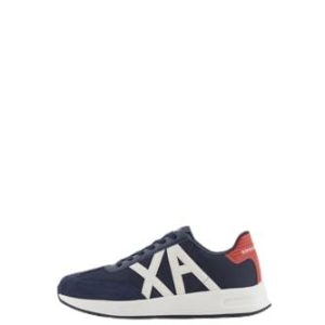 Armani Exchange Dusseldorf Contrast logotyp sneakers för män, Marinblå röd, 46 EU 8058997280273 Armani Exchange Dusseldorf Contrast logotyp sneakers för män, Marinblå röd, 46 EU 8058997280273