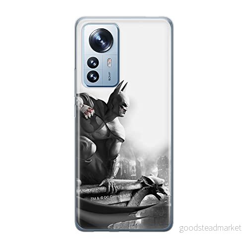 ERT GROUP mobiltelefonfodral för Xiaomi 12 PRO originalt och officiellt licensierat DC mönster Batman 017 optimalt anpassad till formen på mobiltelefonen, fodral tillverkad av TPU plast 5905511515980