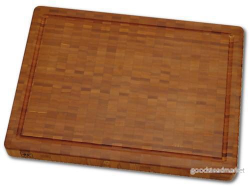 Zwilling Skärbräda av massivt bambuträ med juicespår, kan användas på båda sidor, stor, 42 x 31 cm, silver 4009839217470 Zwilling Skärbräda av massivt bambuträ med juicespår, kan användas på båda sidor, stor, 42 x 31 cm, silver 4009839217470