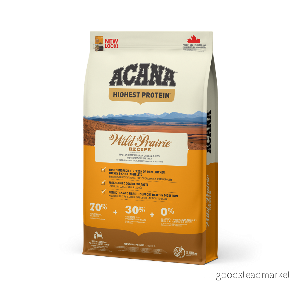 Torrfoder Wild Prairie till Hund 11,4 kg 64992540111