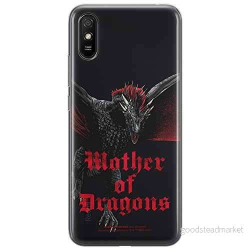 ERT GROUP mobiltelefonfodral för Xiaomi REDMI 9A originalt och officiellt licensierat Game od Thrones mönster of 002 anpassad till formen på mobiltelefonen, fodral tillverkad av TPU plast 5903932663044