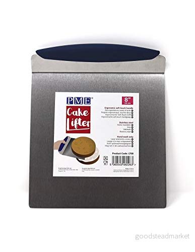 PME rostfritt stål tårtlyftare 8 tum, silver, 20 cm/8 tum 5060543482263