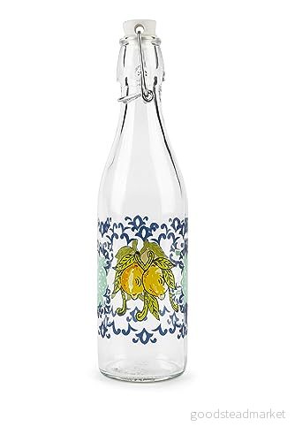 Excelsa Amalfi 500 ml Flaska Limon, Glas, Rostfritt stål 8004976661014
