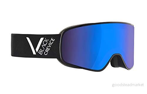 Black Crevice unisex vuxna, svart/vit, skidglasögon Schladming, storlek L, L (huvudomkrets 5861 cm) 9120090700985
