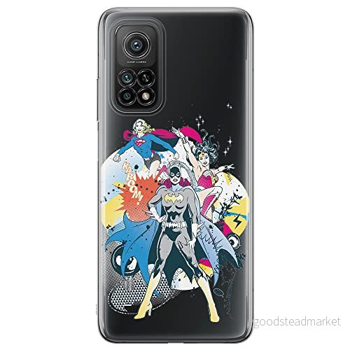 ERT GROUP mobiltelefonfodral för Xiaomi Redmi Note 11 Pro 5G/11 4G originalt och officiellt licensierat DC mönster Super Girls 001, gedeeltelijk transparant 5904805644191