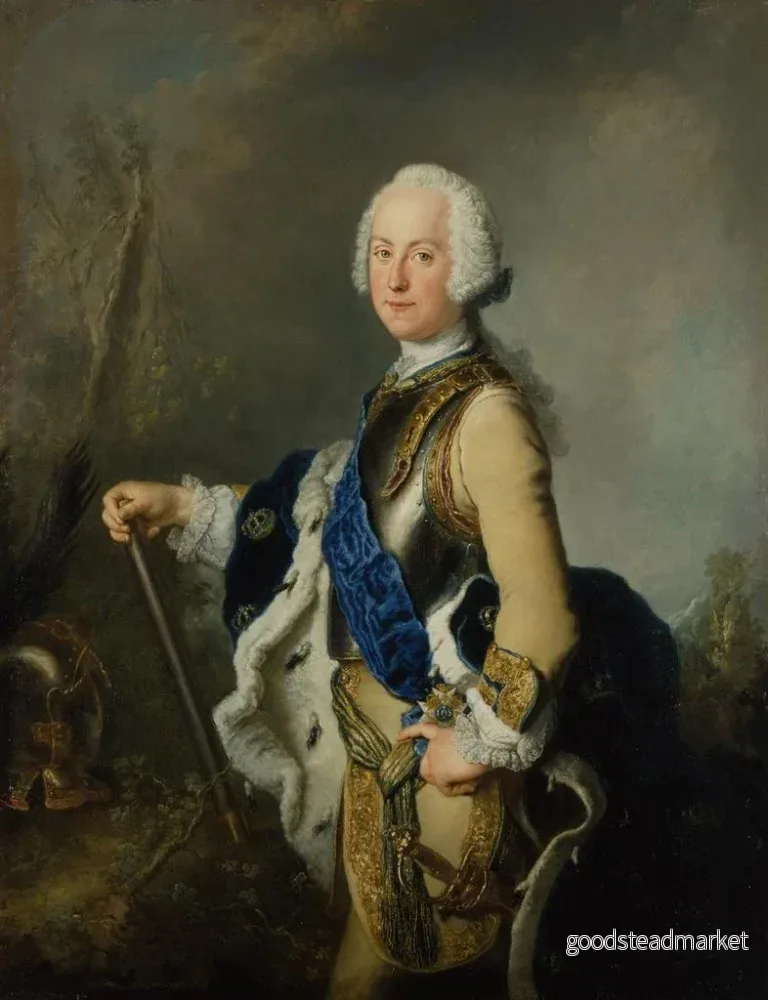 Målning Adolphe Frédéric de Suède - Antoine Pesne | Konsttryck - Bild 2