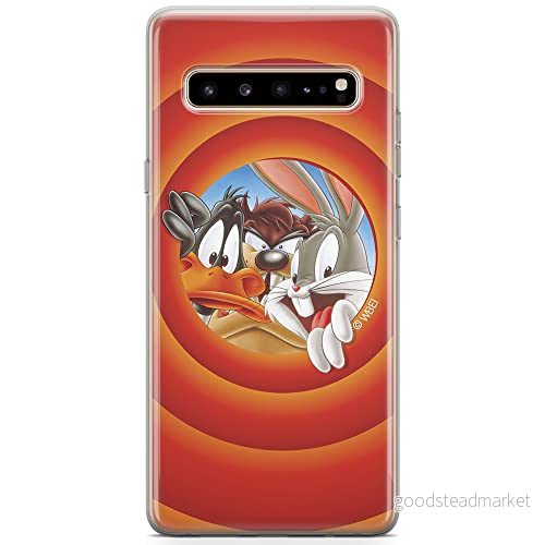 ERT GROUP Mobiltelefonskal för Samsung S10 5G original och officiellt licensierad Looney Tunes mönster 002 anpassad till mobiltelefonens form, TPU fodral 5904805501753