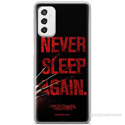ERT GROUP mobiltelefonfodral för Samsung M52 5G originalt och officiellt licensierat Horror mönster Nightmare of Elm Street 003 anpassad till formen på mobiltelefonen, fodral tillverkad av TPU plast 5905511076603