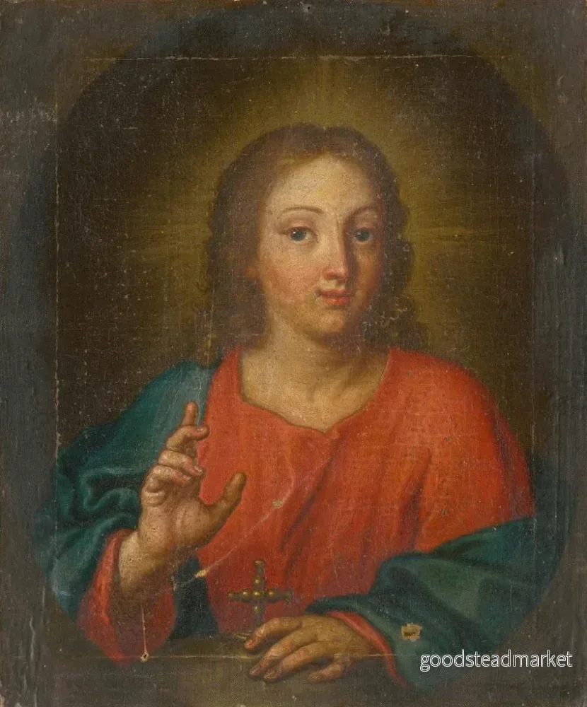 Målning Buste du Christ - Anonym | Konsttryck - Bild 2