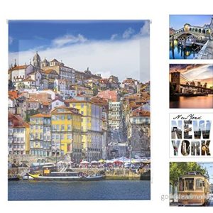 Blindecor Urban Digital Mönstrad Translucent Estor River, 150 x 180 cm 8434363010550
