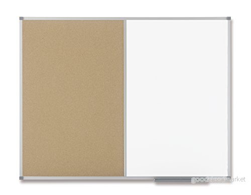 Nobo Elipse Classic - Kombinationsstavla 1200 x 900 mm - Kork/Vit Stål 5028252142663