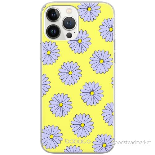 ERT GROUP mobiltelefonfodral för Samsung S10 Lite/A91 originalt och officiellt licensierat Babaco mönster Flowers 021 Vit anpassad till formen på mobiltelefonen, fodral tillverkad av TPU plast 5903932649017