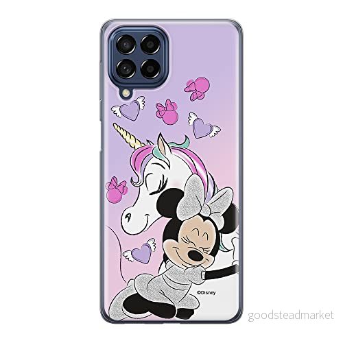 ERT GROUP mobiltelefonfodral för Samsung M53 5G originalt och officiellt licensierat Disney mönster Minnie 036 optimalt anpassad till formen på mobiltelefonen, fodral tillverkad av TPU plast 5905511393793