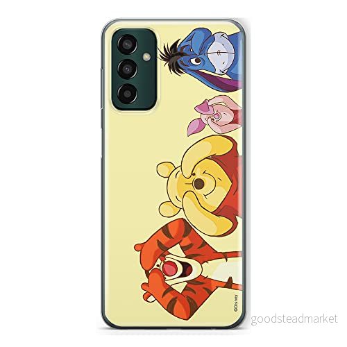 ERT GROUP mobiltelefonfodral för Samsung M13 4G originalt och officiellt licensierat Disney mönster Winnie the Pooh and Friends 036, fodral tillverkad av TPU plast 5905511332150