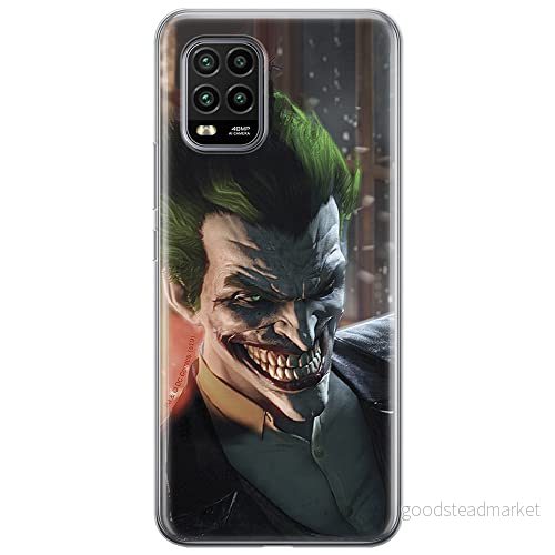 ERT GROUP mobiltelefonfodral för Xiaomi MI 10 LITE originalt och officiellt licensierat DC mönster Joker 004 optimalt anpassad till formen på mobiltelefonen, fodral tillverkad av TPU plast 5903537164793