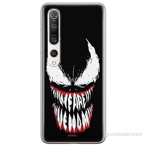ERT GROUP mobiltelefonfodral för Xiaomi MI 10 / PRO originalt och officiellt licensierat Marvel mönster Venom 005 optimalt anpassad till formen på mobiltelefonen, fodral tillverkad av TPU plast 5904805210020