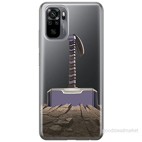 ERT GROUP mobiltelefonfodral för Xiaomi REDMI NOTE 10/ 10S originalt och officiellt licensierat Marvel mönster Thor 002 optimalt anpassad till formen på mobiltelefonen, gedeeltelijk transparant 5903537184555