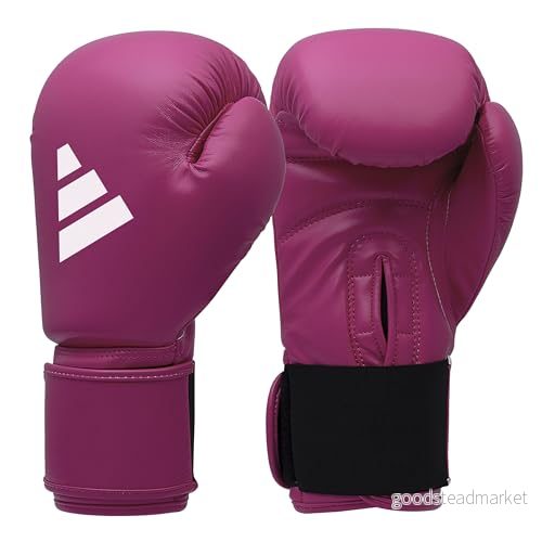 adidas boxningshandskar Speed 50, vuxna, 6 oz, punkteringshandskar bekväma och hållbara, magenta 3662513817246