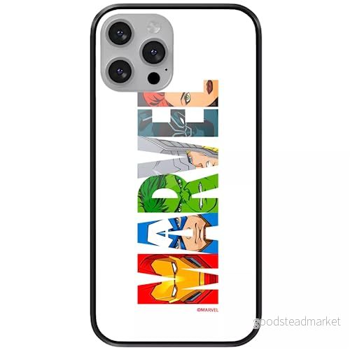 ERT GROUP mobiltelefonfodral för Apple Iphone 13 PRO MAX originalt och officiellt licensierat Marvel mönster 011 tillverkad av härdat glas, skyddsfodral 5904805867545