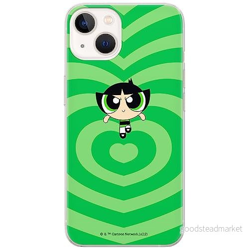 ERT GROUP mobiltelefonfodral för Iphone 13 originalt och officiellt licensierat The Powerpuff Girls mönster 005, fodral tillverkad av TPU plast 5905511956165