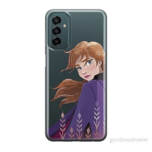 ERT GROUP mobiltelefonfodral för Samsung M13 4G/M23 5G/F23 originalt och officiellt licensierat Disney mönster Anna 002 optimalt anpassad till formen på mobiltelefonen, gedeeltelijk transparant 5905511360542