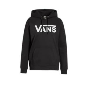 Vans Dam Drop V logo huvtröja sweatshirt med huva, svart, XS 195438868596 Vans Dam Drop V logo huvtröja sweatshirt med huva, svart, XS 195438868596
