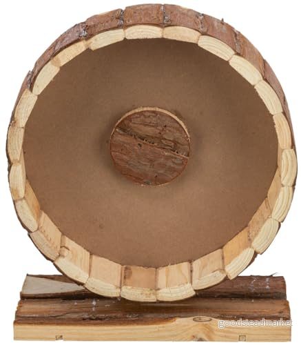 Trixie Exercise wheel mice bark wood ø 22 cm 4011905610351