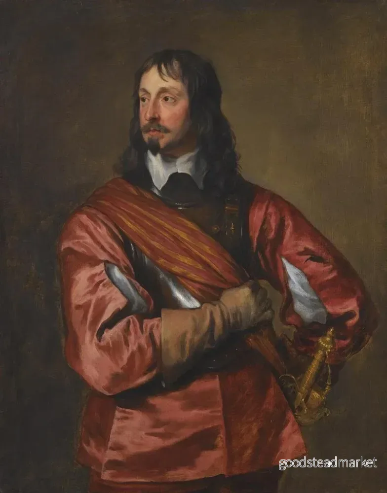 Målning av Sir John Mennes - Antoine van Dyck | Konsttryck - Bild 2