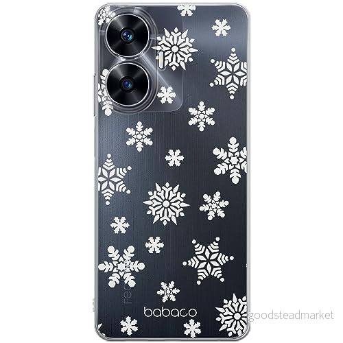 ERT GROUP mobiltelefonfodral för Realme C55 originalt och officiellt licensierat Babaco mönster Winter 001 optimalt anpassad till formen på mobiltelefonen, gedeeltelijk transparant 5905511862671