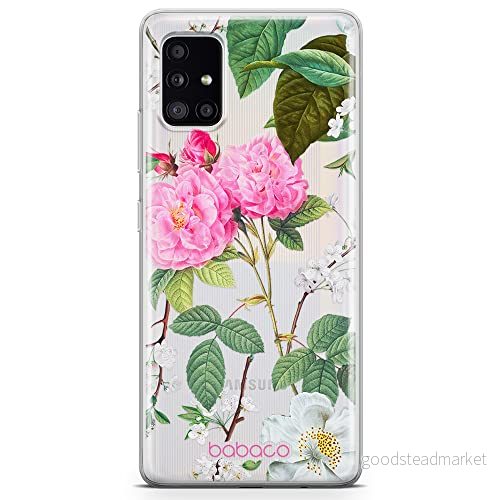 ERT GROUP mobiltelefonfodral för Samsung A51 5G originalt och officiellt licensierat Babaco mönster Flowers 037 optimalt anpassad till formen på mobiltelefonen, gedeeltelijk transparant 5905131298133