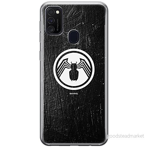 ERT GROUP mobiltelefonfodral för Samsung M21 originalt och officiellt licensierat Marvel mönster Venom 001 optimalt anpassad till formen på mobiltelefonen, fodral tillverkad av TPU plast 5903537837963