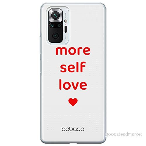 ERT GROUP mobiltelefonfodral för Xiaomi REDMI NOTE 10 PRO originalt och officiellt licensierat Babaco mönster More self love 001 anpassad till formen på mobiltelefonen, fodral tillverkad av TPU plast 5903932915679